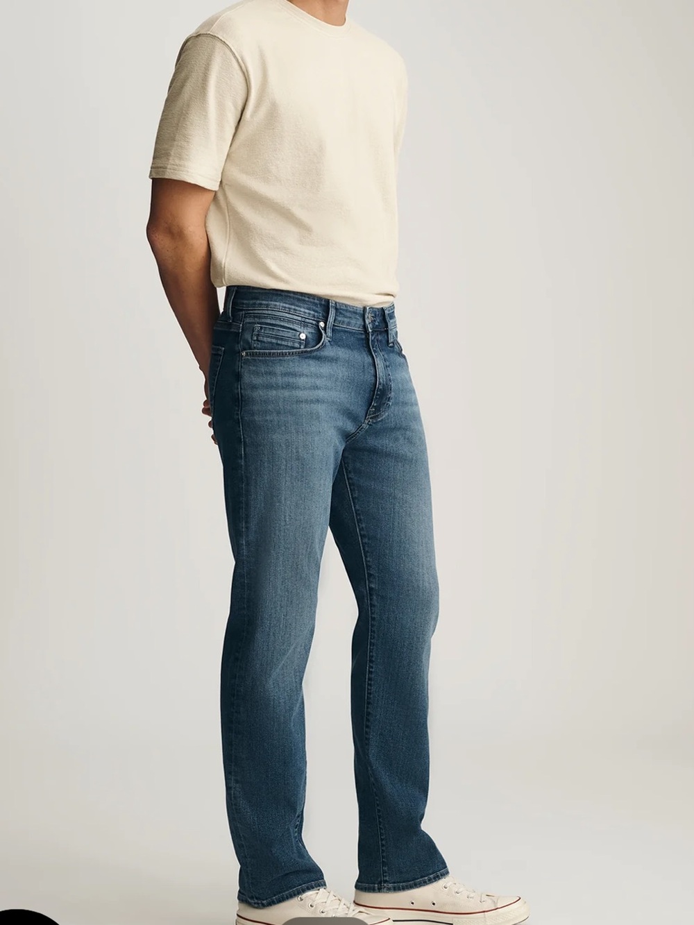 Mavi Straight Fit Men's Jeans in Classic Blue